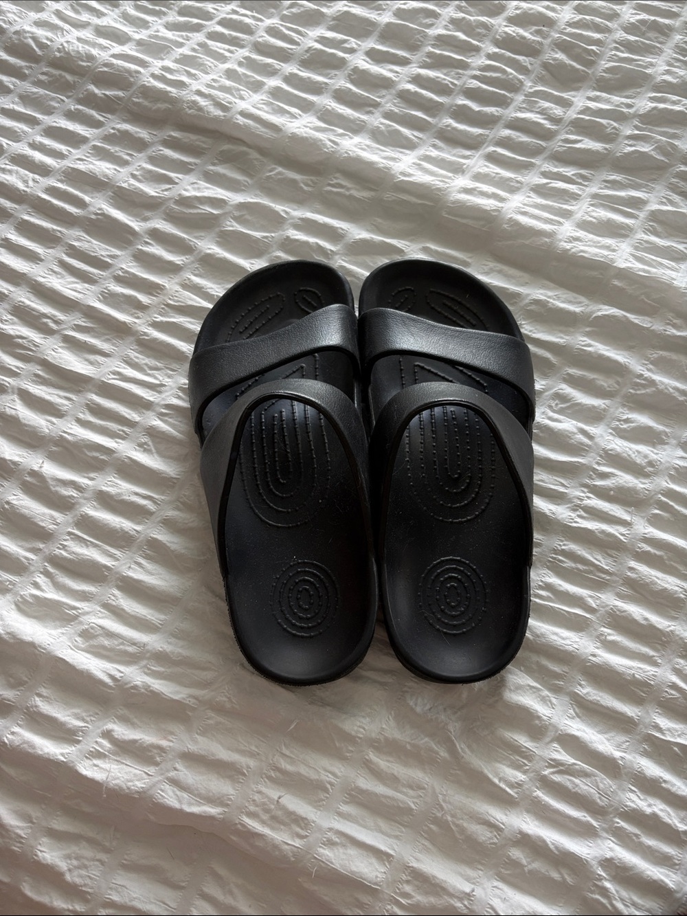 Men's Black Slide Sandals – Comfortable Everyday Slides